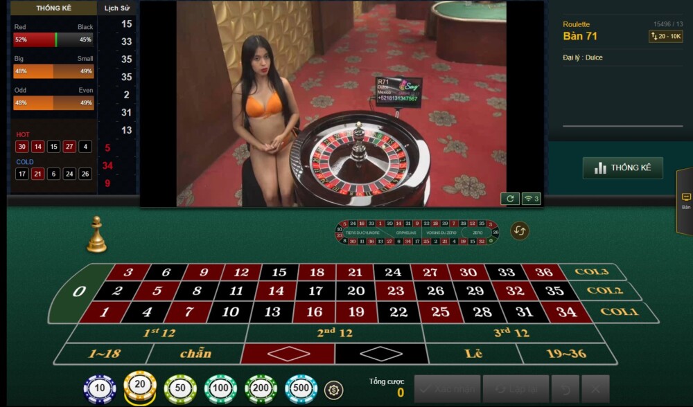 Roulette - Vòng quay hấp dẫn