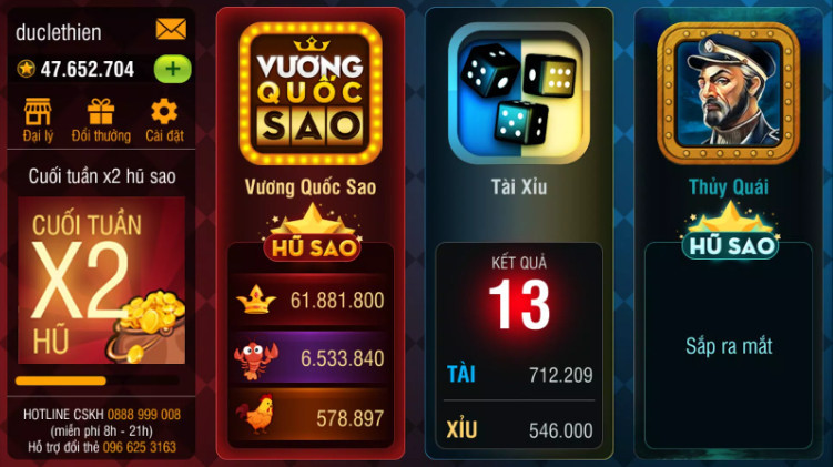 Vương quốc may mắn sân chơi game bài đổi thưởng uy tín sang trọng